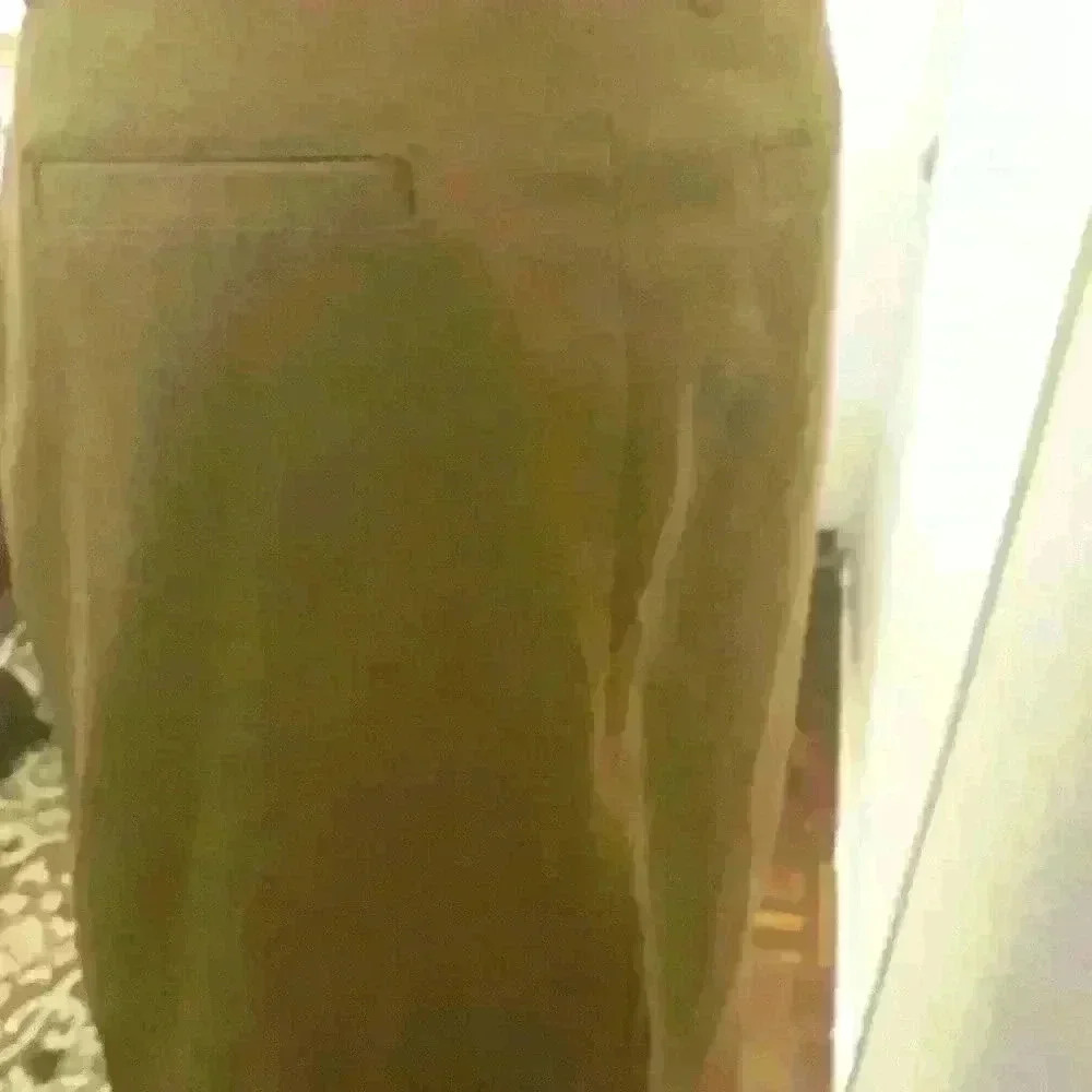 Gap cotton bohemian casual pockets relaxed fit  caramel front slit maxi skirt 10 - Picture 4 of 5